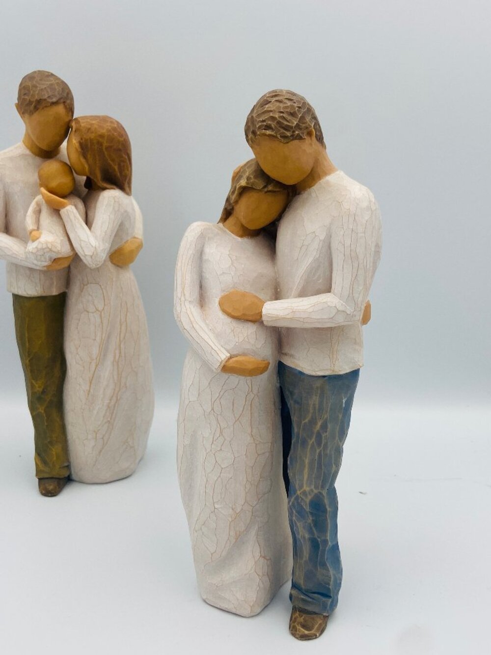 Willow Tree Home 26252 & Our Gift 26181 Figurines Susan Lordi Pregnancy New Baby